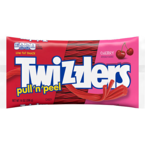 Twizzlers Pull'n' Peel Candy Cherry Flavour 396 g - Twizzlers Pull'n' Peel Candy Cherry Flavour 396 g