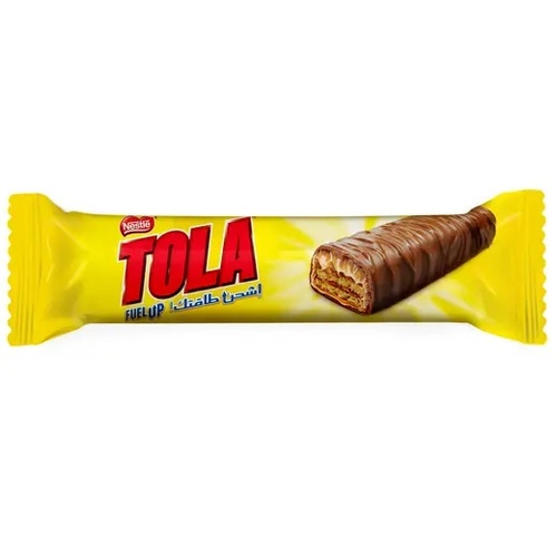 Nestle Tola Wafer With Caramel And Milk Chocolate 15.5 g - Nestle Tola Wafer With Caramel And Milk Chocolate 15.5 g