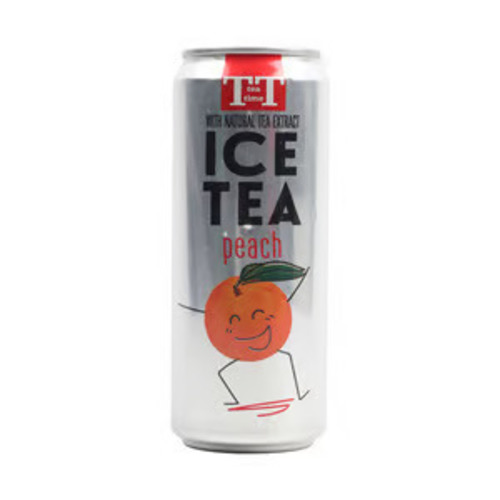 TT Ice Tea Peach Flavour 330 ml - TT Ice Tea Peach Flavour 330 ml