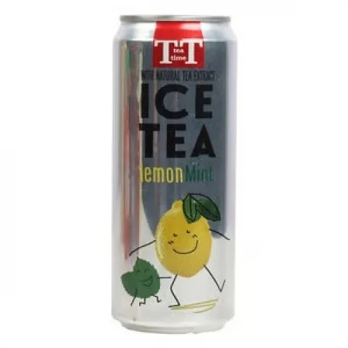 TT Ice Tea Lemon Mint Flavour 330 ml - TT Ice Tea Lemon Mint Flavour 330 ml