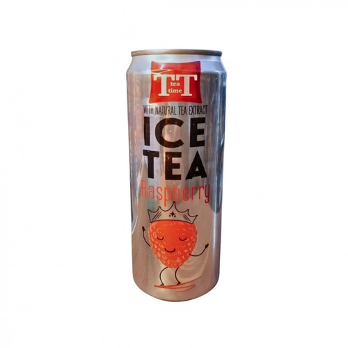 TT Ice Tea Raspberry Flavour 330 ml - TT Ice Tea Raspberry Flavour 330 ml