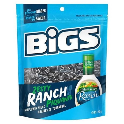 BIGS Zesty Ranch Sunflower Seeds 152 g - BIGS Zesty Ranch Sunflower Seeds 152 g