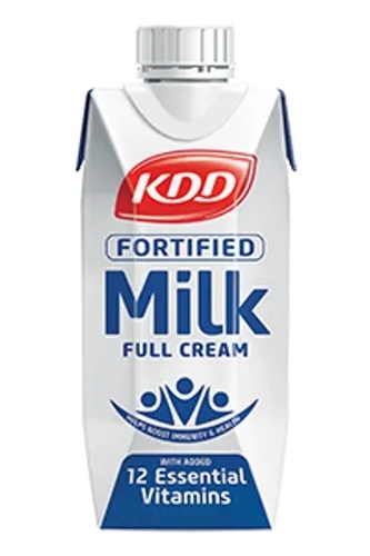 KDD Fortified Milk Full Cream 250 ML - KDD Fortified Milk Full Cream 250 ML