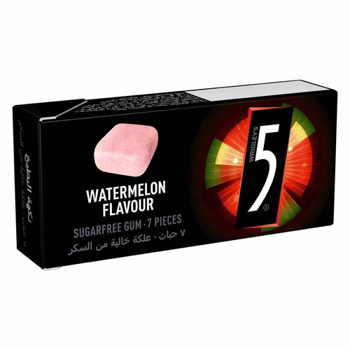 Five Gum Watermelon Flavour 7 Pieces - Five Gum Watermelon Flavour 7 Pieces