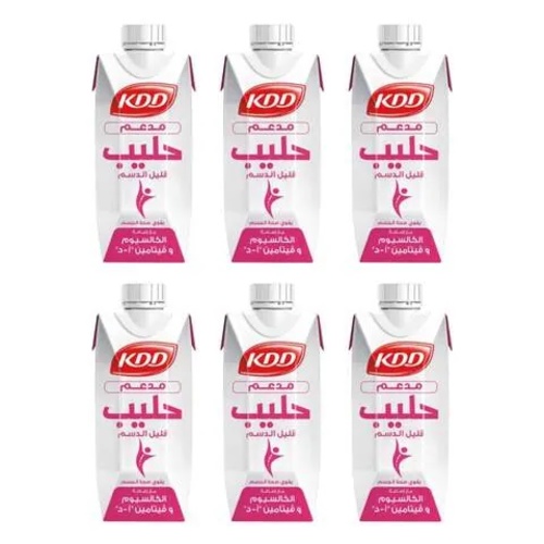 KDD Fortified Milk Low Fat 6 PCS X 250 ML - KDD Fortified Milk Low Fat 6 PCS X 250 ML