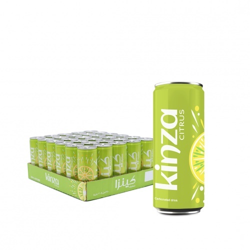 Kinza Citrus Soft Drink 30 PCS X 250 ML - Kinza Citrus Soft Drink 30 PCS X 250 ML