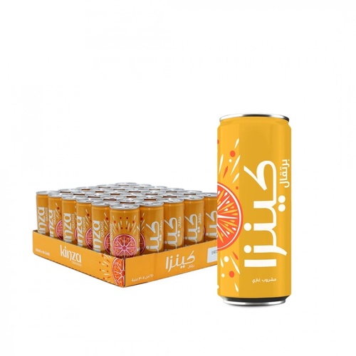 Kinza Orange Soft Drink 30 PCS X 250 ML - Kinza Orange Soft Drink 30 PCS X 250 ML