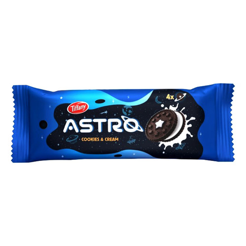 Tiffany Astro Cookies & Cream Biscuits 36 g - Tiffany Astro Cookies & Cream Biscuits 36 g