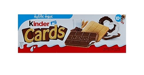 Kinder Cards 10 Pieces 256 g - Kinder Cards 10 Pieces 256 g