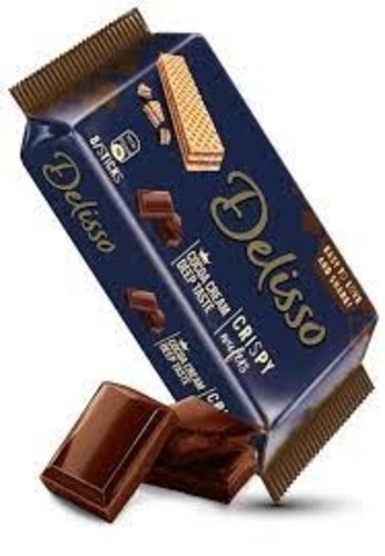 Deliso Cocoa Cream Crispy Wafer 60 g - Deliso Cocoa Cream Crispy Wafer 60 g