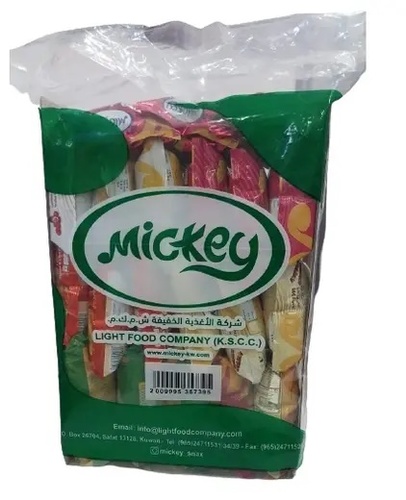 A Bag of 20 Pieces Mickey Mix Potato Sticks 16 gm - A Bag of 20 Pieces Mickey Mix Potato Chips 16 gm