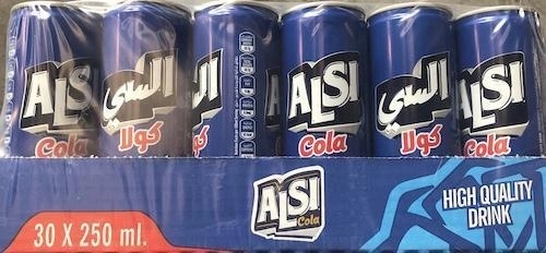 Carton ALSI Cola Soft Drink 30 PCS X 250 ML - Carton ALSI Cola Soft Drink 30 PCS X 250 ML