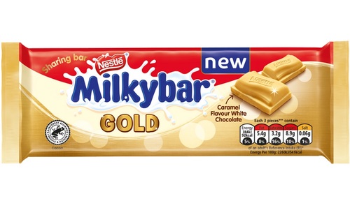 Milkybar Chocolate Gold 85 g - Milkybar Chocolate Gold 85 g