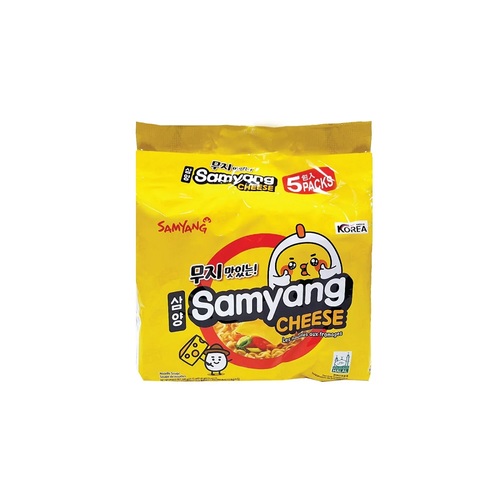 Samyang Ramen Cheese 5 PCS X 120 g - Samyang Ramen Cheese 5 PCS X 120 g