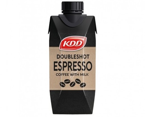 KDD Double Shot Espresso Coffee With Milk 250 ml - KDD Double Shot Espresso Coffee With Milk 250 ml