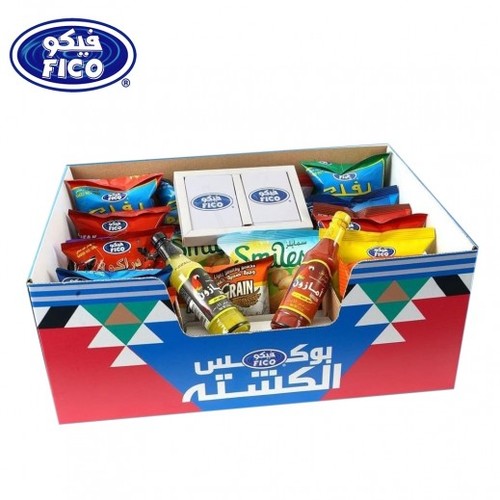 Fico Kashta Box ( 20 PCS + 2 Sauces +  Playing Cards ) - Fico Kashta Box ( 20 PCS + 2 Sauces +  Playing Cards )