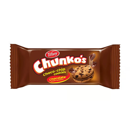 Tiffany Chunkos Choco Chip Cookies 43 g - Tiffany Chunkos Choco Chip Cookies 43 g