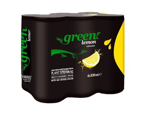 Green Lemon Soft Drink 6 PCS X 330 ML - Green Lemon Soft Drink 6 PCS X 330 ML