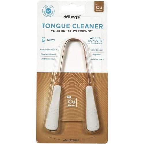 DR Tungs Copper Tongue Cleaner - DR Tungs Copper Tongue Cleaner