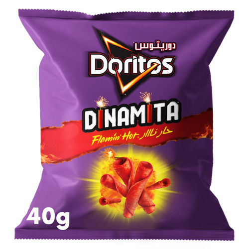 Doritos Dinamita Flamin Hot 40 g - Doritos Dinamita Flamin Hot 40 g