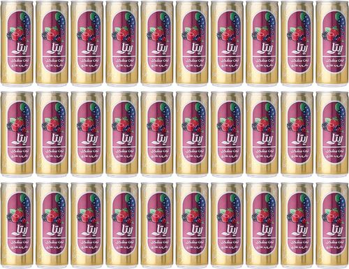 Rita Mixed Berries Soft Drink 30 PCS X 240 ML - Rita Mixed Berries Soft Drink 30 PCS X 240 ML