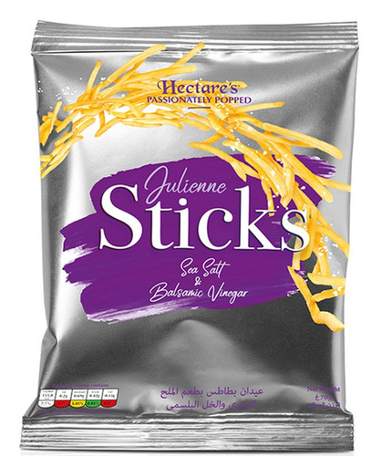 Hectares Sticks Sea Salt & Balsamic Vinegar 70 g - Hectares Sticks Sea Salt & Balsamic Vinegar 70 g