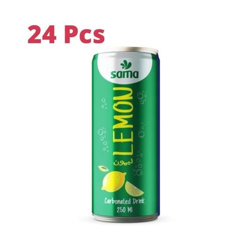 Sama Lemon Soft Drink 24 PCS X 250 ML - Sama Lemon Soft Drink 24 PCS X 250 ML