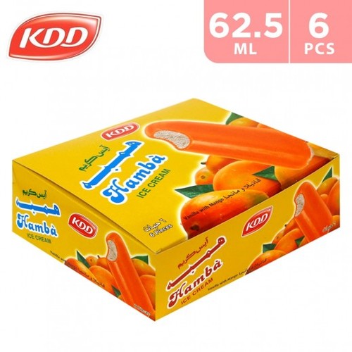 KDD ICE CREAM HAMBA STICK 6 X 62.5 ML - KDD ICE CREAM HAMBA STICK 6 X 62.5 ML