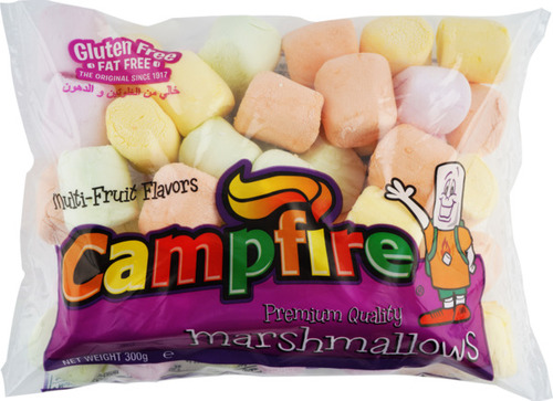 Campfire Marshmallows Fruit Flavors 300 g - Campfire Marshmallows Fruit Flavors 300 g