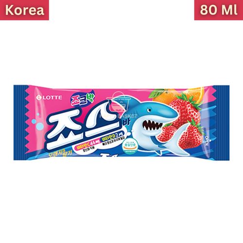 Lotte Ice Cream Bar Strawberry & Orange 80 ML - Lotte Ice Cream Bar Strawberry & Orange 80 ML