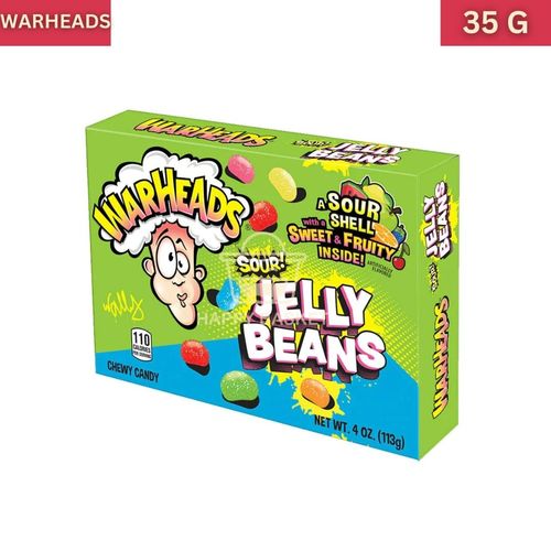 WarHeads Sour Shell Jelly Beans 113 g