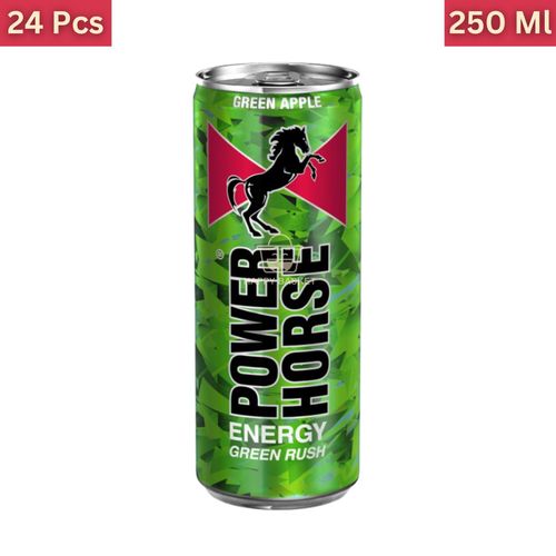 cartoon power horse Green Rush  24 Pcs X 250 Ml