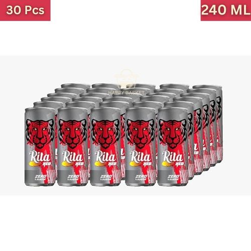 Rita Red Zero Soft Drink 240 ML X 30 Pcs