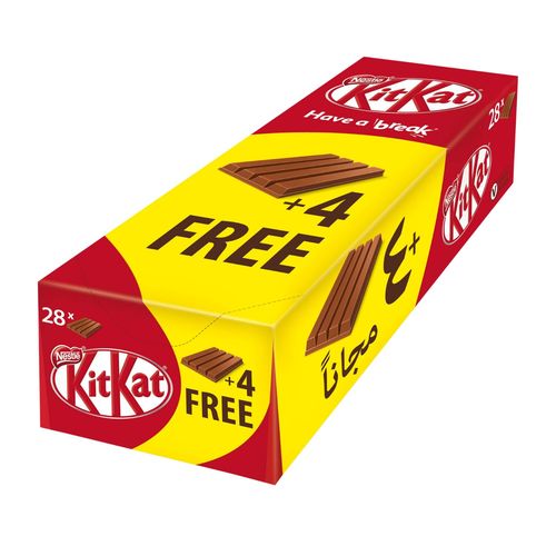 Kitkat 4 fingers 28 PCS X 36.5 g - Kitkat 4 fingers 28 PCS X 36.5 g