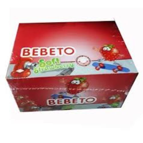 BEBETO Jelly Soft Strawberry 24 PCS X 18 g - BEBETO Jelly Soft Strawberry 24 PCS X 18 g