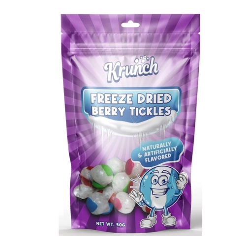 Skittles Krunch Freeze Dried Candy Berry Tickles 50 g - سكيتلز skittles