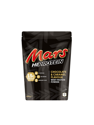 Mars HI PROTEIN Chocolate & Caramel Whey Protein Powder 480 g