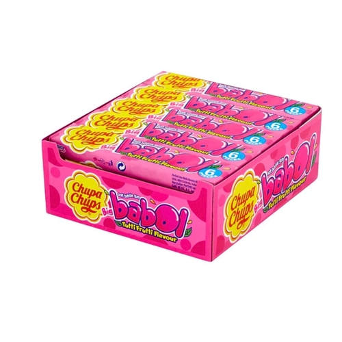 Chupa Chups Babol Tutti Frutti Bubble Gum 27.6 X 20