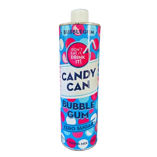 Candy Can Sirup Bubblegum Zero Sugar 600 Ml