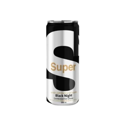 Super Black Knight Carbonated Drink 250 ml