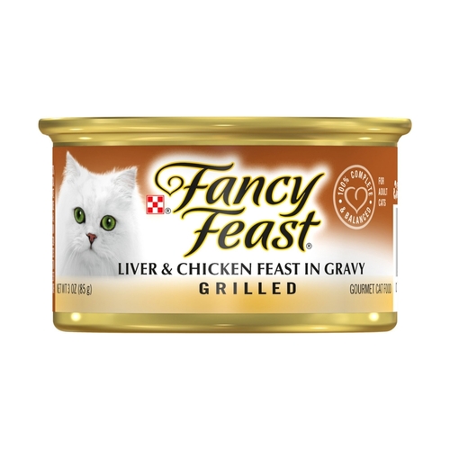 Fancy Feast Liver and Chicken Feast In Gravy Grilled 85 G