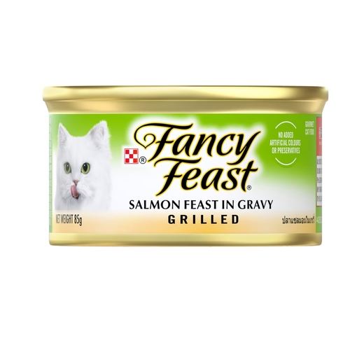 Fancy Feast Salmon Feast In Gravy Grilled 85 G