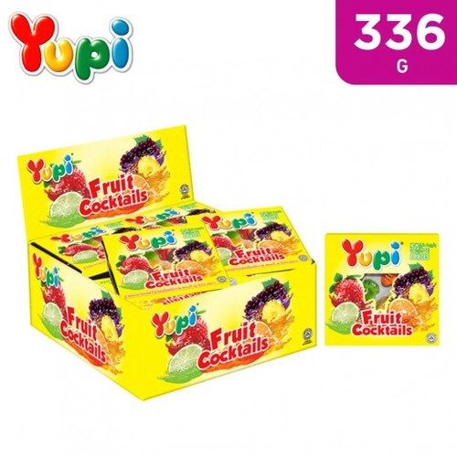 Yupi Fruit Cocktails 17.5 X 24 Pcs