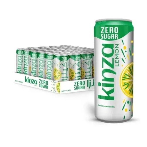 Kinza Lemon Zero Soft Drink 250 ML X 30 Pcs