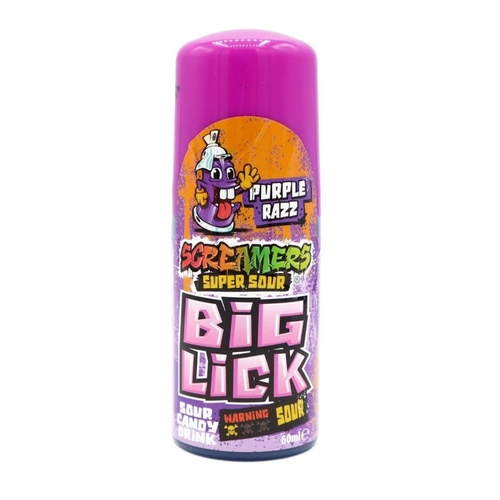 Scremers Big Lick Sour Candy Purple Razz  60 ml