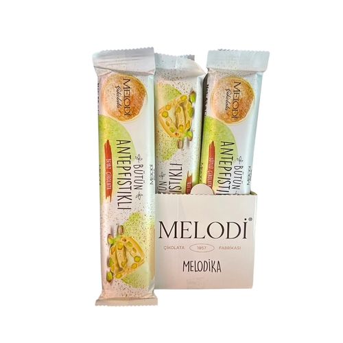 Melodi Whole Pistachio White Tablet 65 g