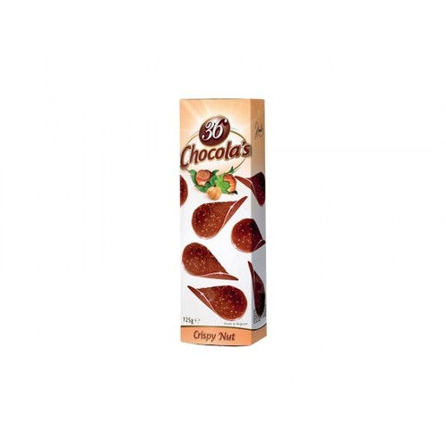 Cupido Crisp Hazelnut Chocolate Chip 125G