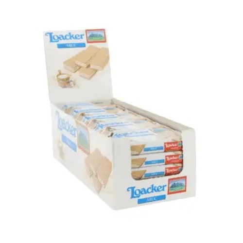 Loacker Alpine Milk 25 PCS X 45 g - Loacker Alpine Milk 25 PCS X 45 g