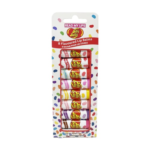 Read My Lips Jelly Belly 8 Piece Lip Balm Set 32 g - Read My Lips Jelly Belly 8 Piece Lip Balm Set 32 g