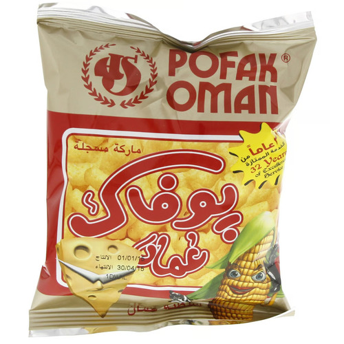 Pofak Oman Cheese Flavour 25 PCS X 12 g - Pofak Oman Cheese Flavour 25 PCS X 12 g